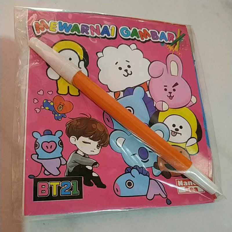 Harga Mewarnai Gambar Bt21 Terbaru Juli 2021 Biggo Indonesia