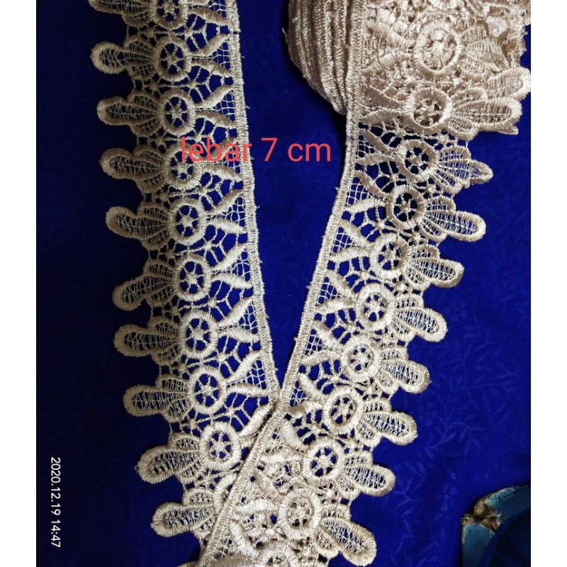 Renda gyper bordir renda bordir renda mukena renda baju renda katun renda rajut renda embordir renda