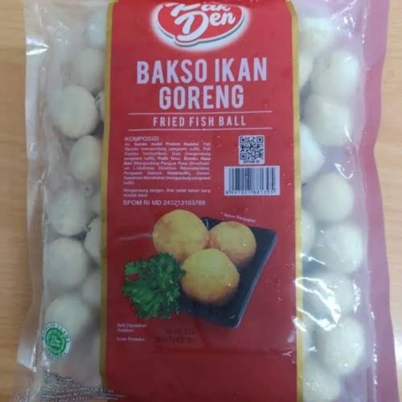 

BAKSO IKAN GORENG MERK PAK DEN 500GR