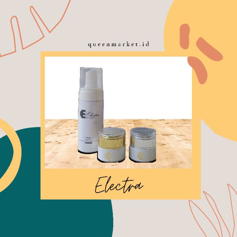 [FREE GIFT] PAKET HEMAT FLEK ELECTRA (Facial Wash + Cream Day and Night)