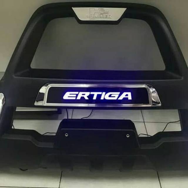 Tanduk depan bumper depan all new ertiga 2018 model Hummer with led