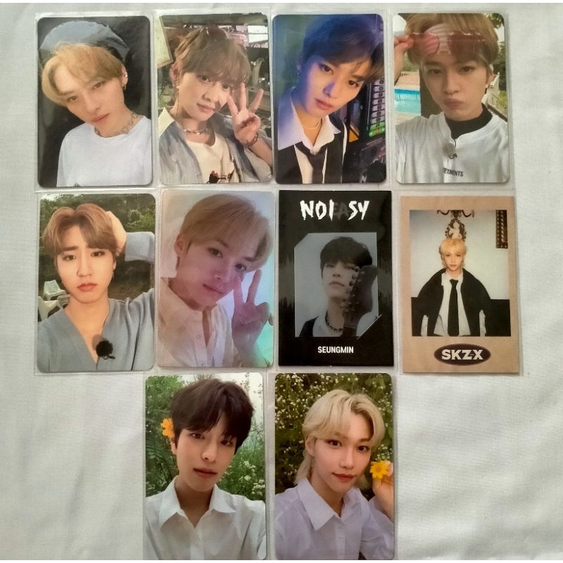 photocard lee know beret, concept C / tiga jari, concept ungu CE, nacific event 2/ r2 lee know, limi
