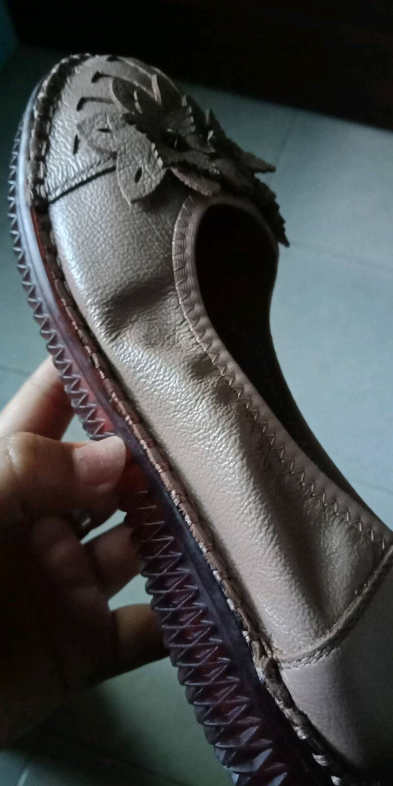Clarks Kd996 Genuine Leather Sepatu Flat Wanita