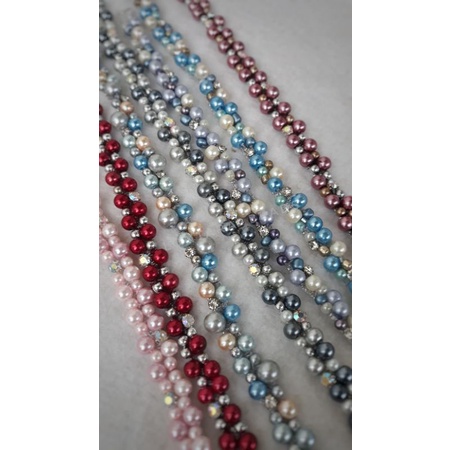 Image of PAYET MUTIARA RANGKAI /PAYET RENDA/RENDA MUTIARA/PAYET MUTIARA/MULTI FUNGSI #1