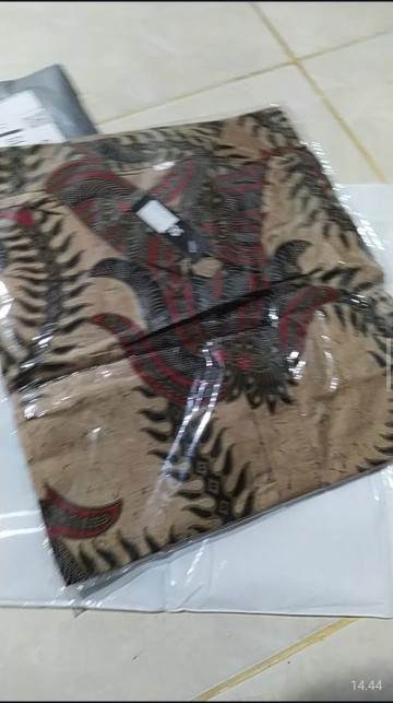 Batiknakula | Jumbo Blouse Batik Wanita Seragam Terlaris Batik Wanita Modern Monalisa Genes Mlxl