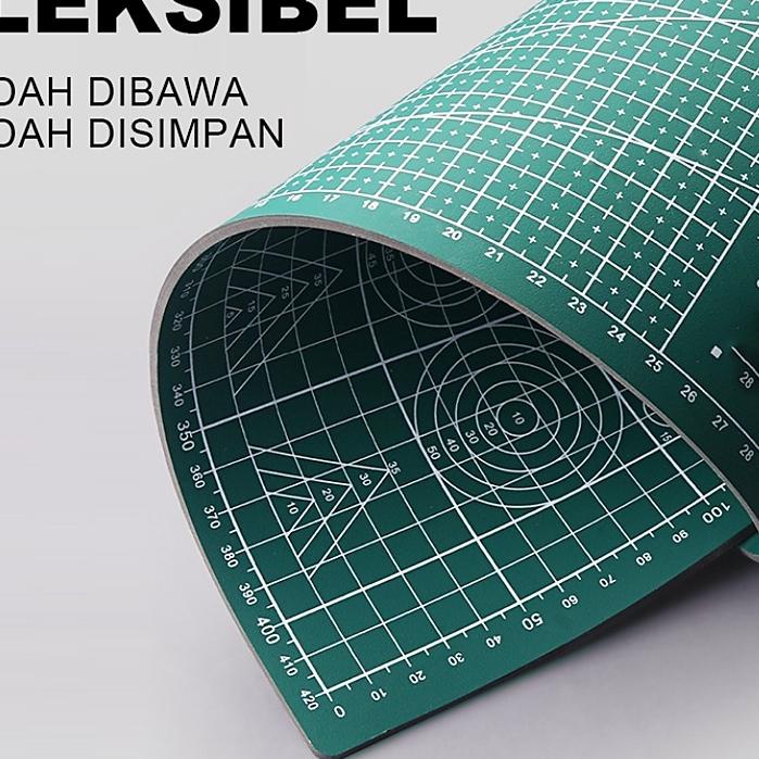 

Alas Potong Ukuran A3 /A4 /A5 PVC Cutting Mat Cutting Pad Board Alat DIY Double Size