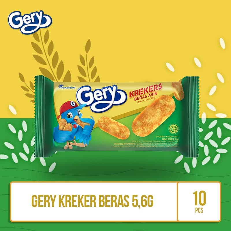 

PROMO GERY KREKER BERAS - 5,6G (1 BAG ISI 10 PCS) - BRP10 TERMURAH
