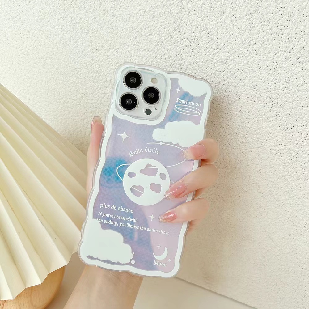 Soft Case Tpu Transparan Motif Kartun Lucu 13 13pro 13prm Untuk iPhone 11 7Plus 8Plus Xr XS 13 12pro Max