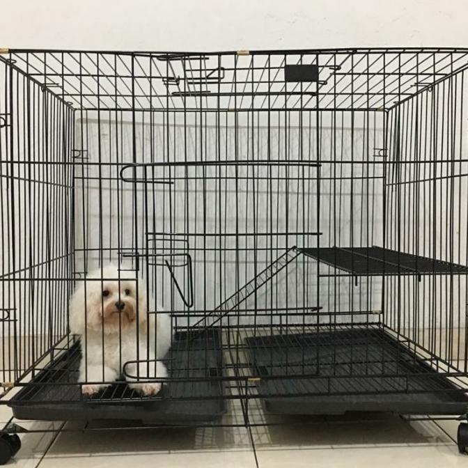 Kandang anjing uk 90/uk XL merk krypton