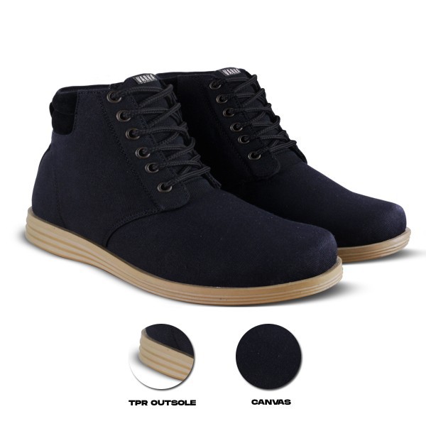 Sepatu Boots Pria Terbaru V 2894 Brand Varka Sepatu Casual Kuliah Kerja Sekolah Trendi Berkualitas W