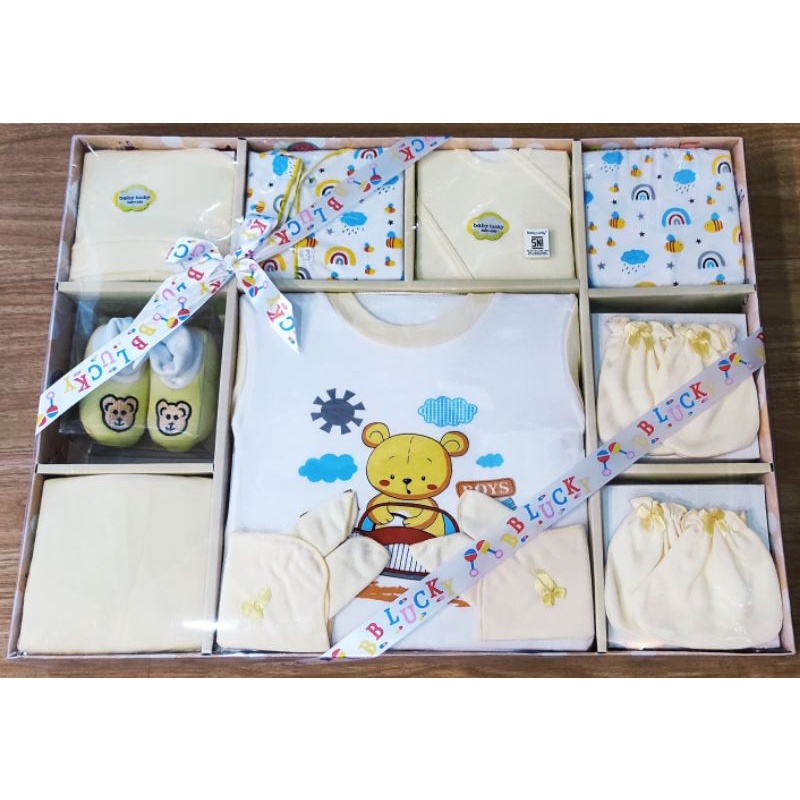 KADO BAYI-BABY GIFT SET/BABY SET BABY LUCKY SUPER JUMBO/BABY SET PAKET KADO SETELAN BAYI-KADO BAYI