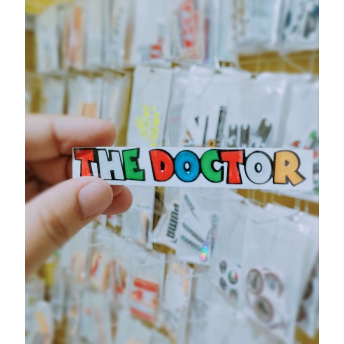 THE DOCTOR VR 46 STIKER TIMBUL