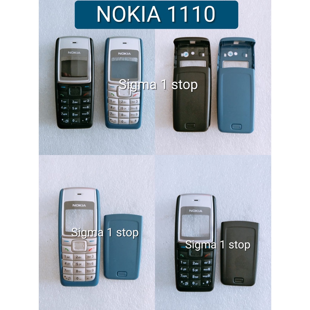 NOKIA 1110  HOUSING  COVER  CASE  KESING NOKIA JADUL 1110
