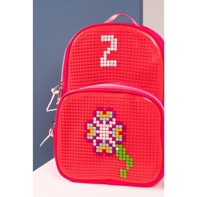 Tas Sekolah Anak Perempuan Laki - Laki SD Ransel Powa Lego Pixel 678 Kids Backpack - Skoola