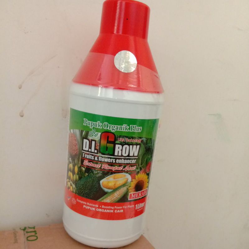 D.I. GROW Merah Pupuk Organik Plus