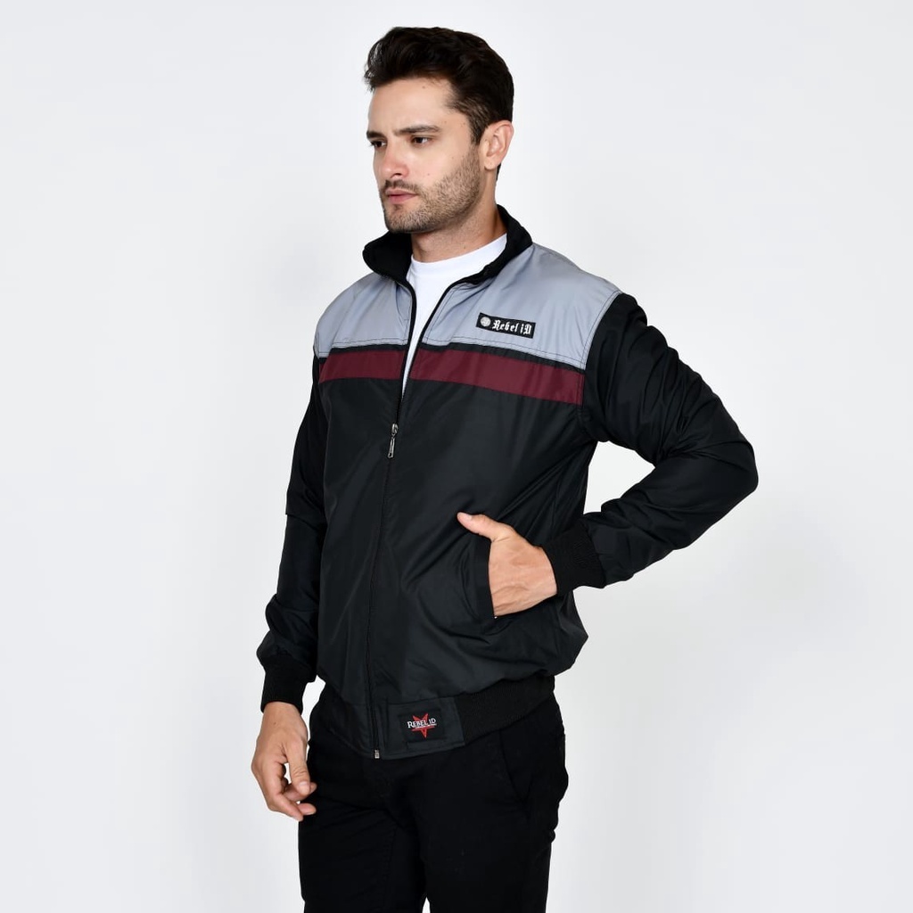 Jaket Parasut Pria Outdoor Running Olahraga Sport Winbreakers Premium