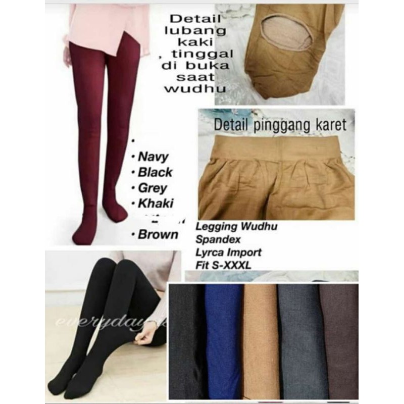 NEW 906 LEGGING WUDHU PREMIUM IMPORT / LEGGING MURAH