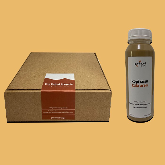 

Gift Box Brownies & Coffee / Box Kado