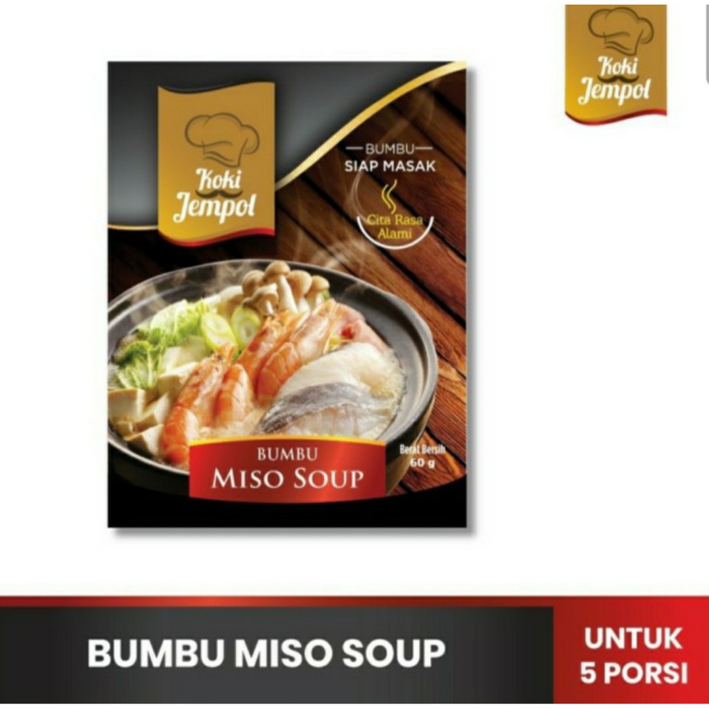 Bumbu Miso Soup Koki Jempol