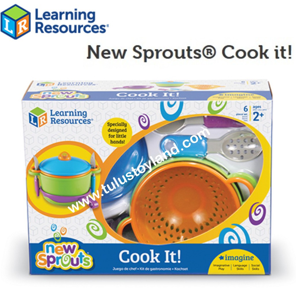 Learning Resources Cook it  Mainan Memasak