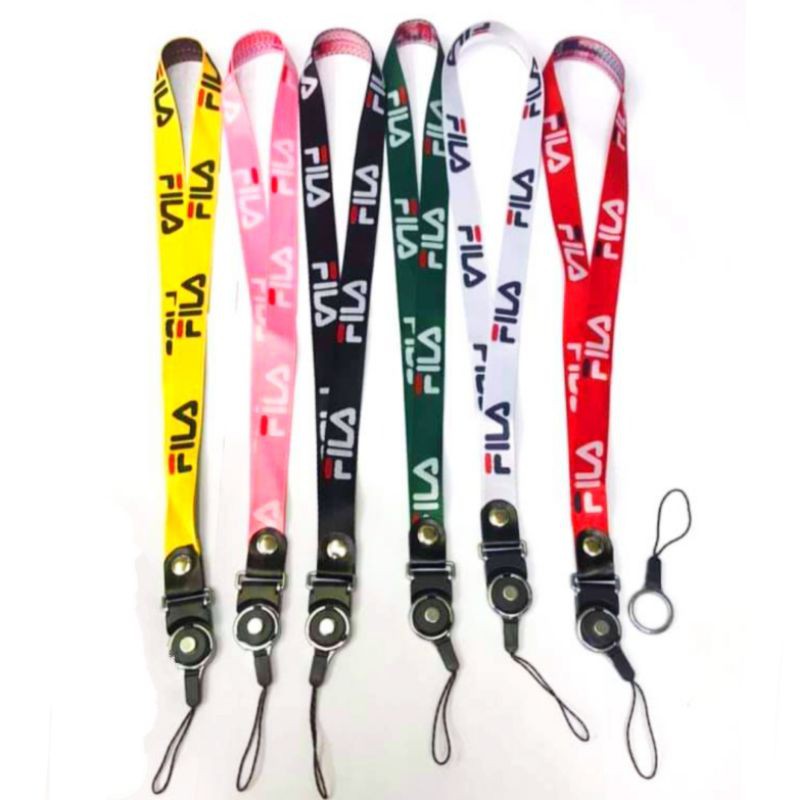 TALI GANTUNGAN HP PREMIUM MOTIF WARNA WARNI / LANYARD ID CARD / TALI HP