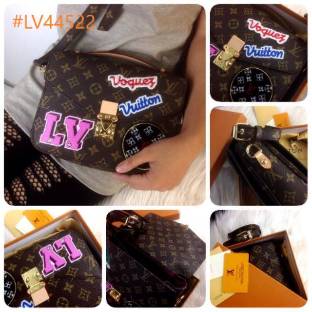 #LV44522 New Arrival LOUIS VUITTON Metis Patches Pochette Monogram Spring Summer 2018