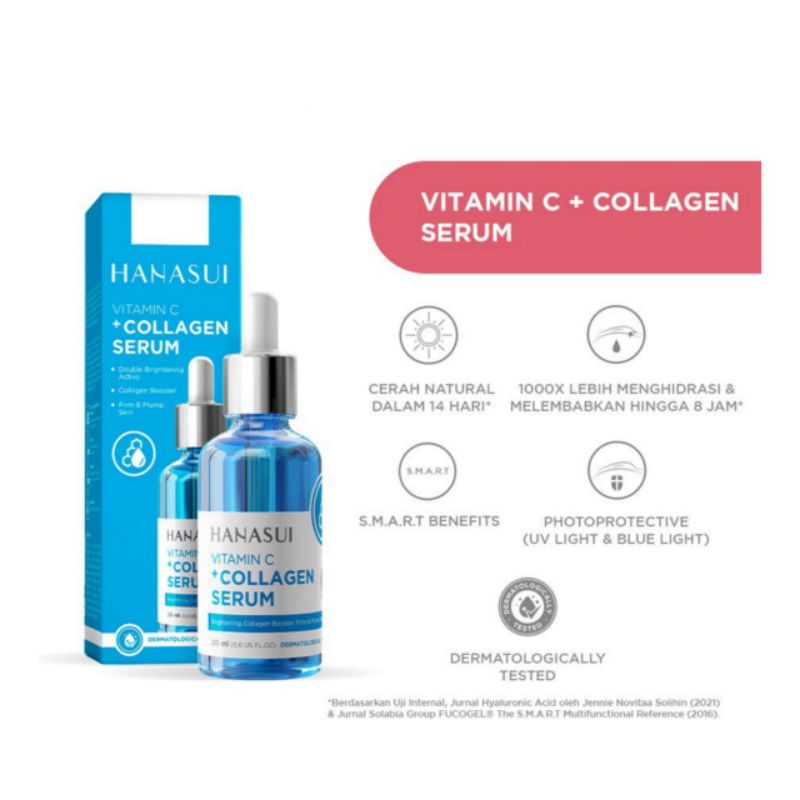 HANASUI Vitamin C + Collagen Serum 20ml.