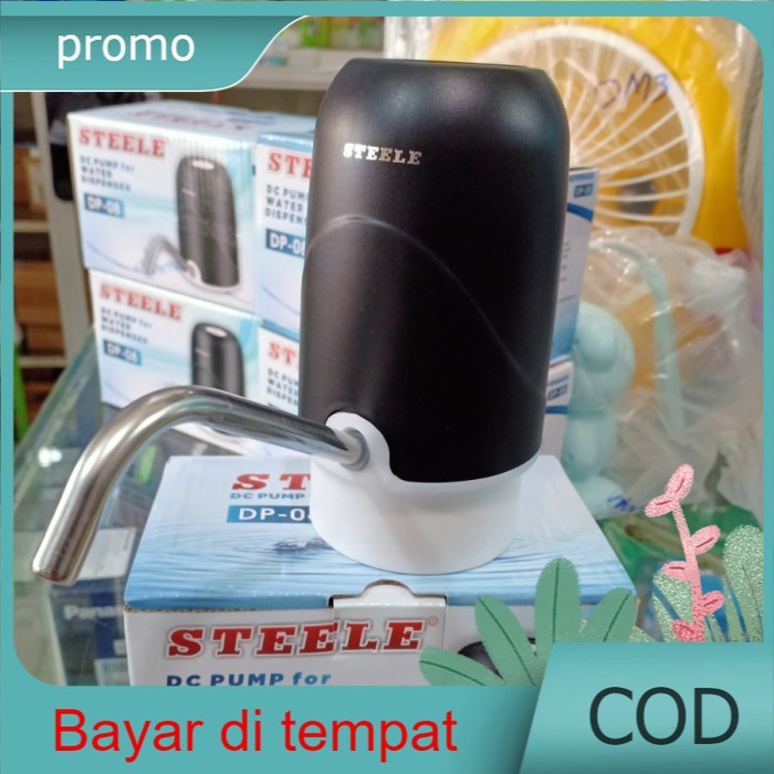POMPA GALON AIR MINUM ELEKTRIK STEELE DP08