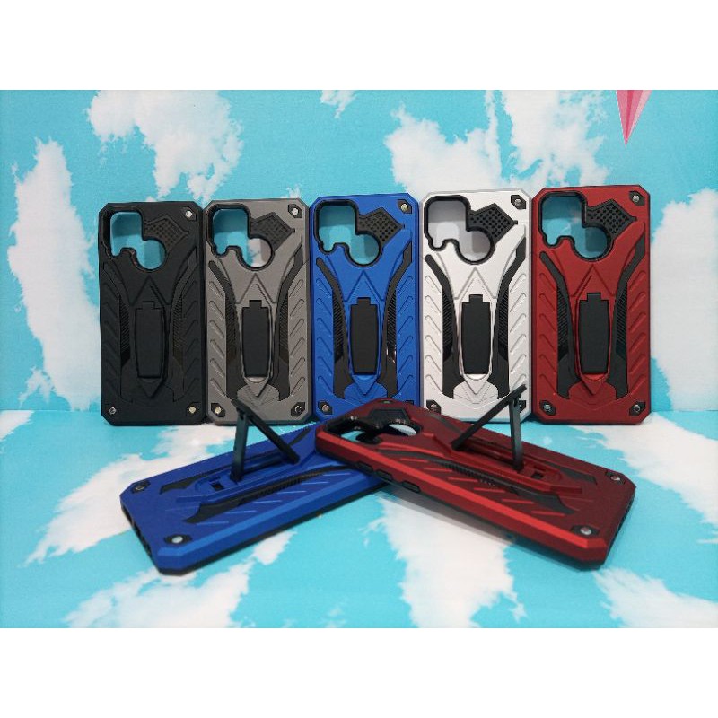 Phantom Series Stand Iron Hardcase Spigen touch armor case Robot REALME C15