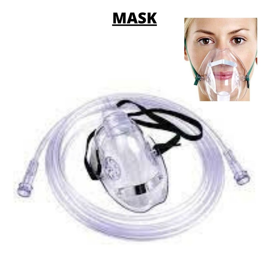 Selang Oksigen Tubing dan Masker Nasal 143102