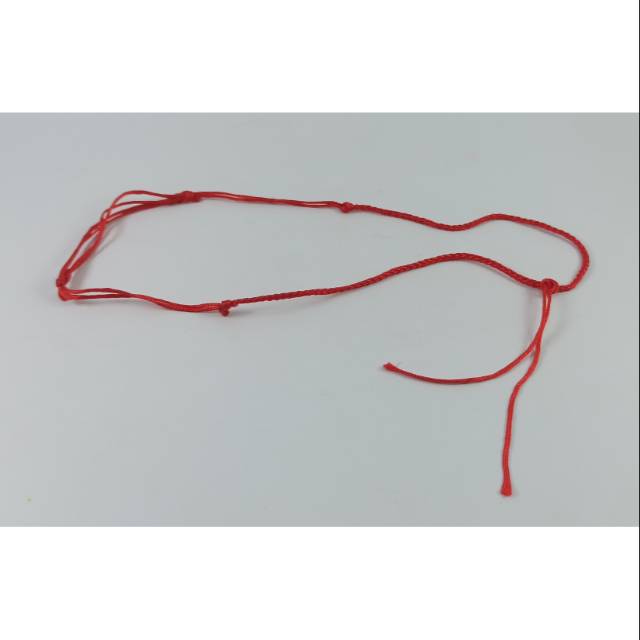 KALUNG TALI MERAH POLOS
