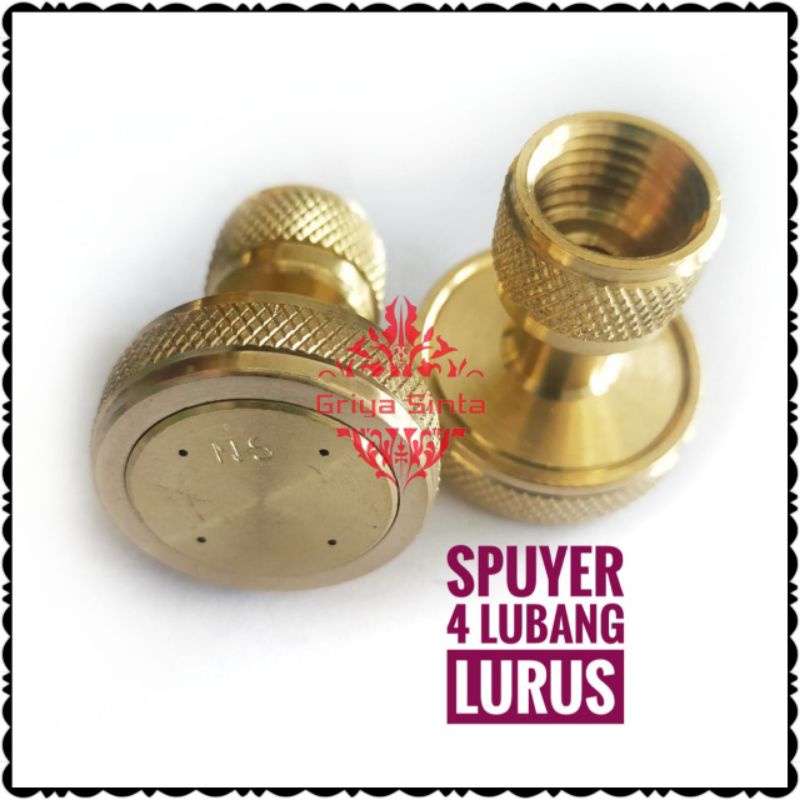 Nozzle Spuyer 4 lubang