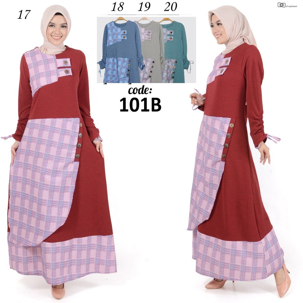 Gamis Muslim Fashion – Gamis Dress  Wanita (cuci gudang)