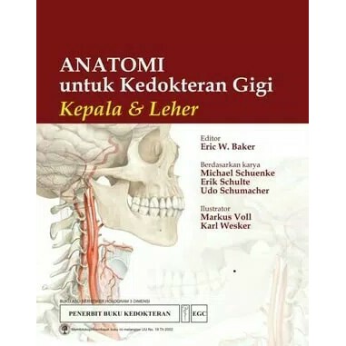 Anatomi untuk kedokteran gigi ,kepala & leher