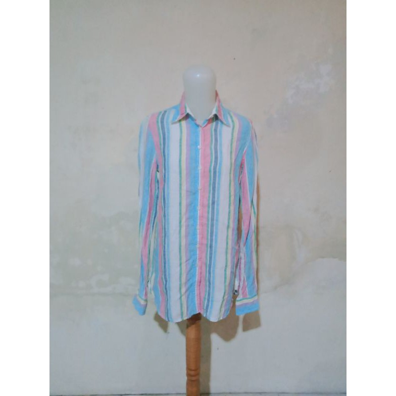 kemeja preloved tommy hilfiger