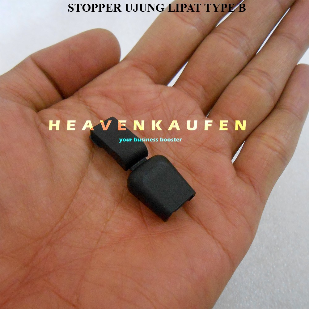 Stopper Ujung Tali Untuk Tali Model Bulat Jaket/Hoodie Dll Type B