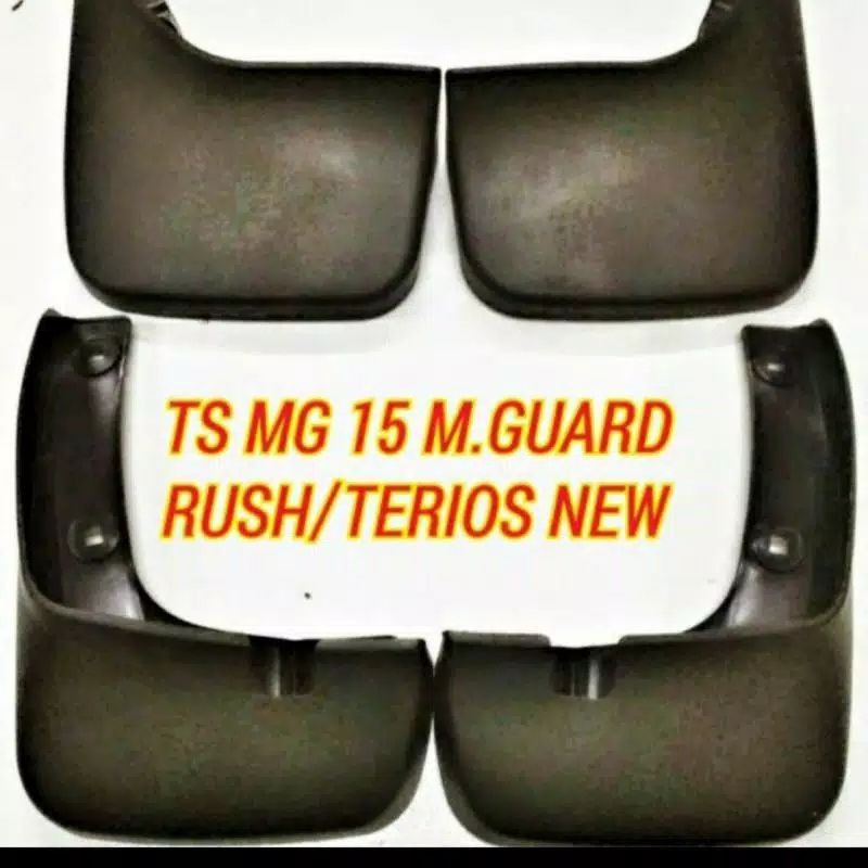 mudguard /karpet lumpur mobil rush terios new 2008-2012