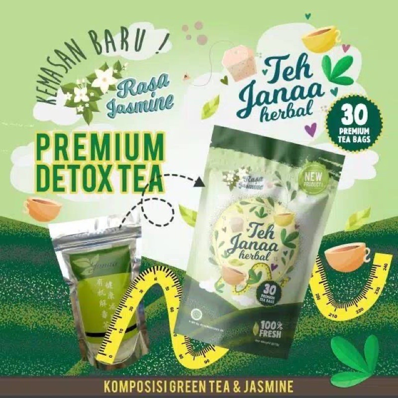 

TEH PELANGSING TEH JANAA HERBAL ORIGINAL KEMASAN TERBARU