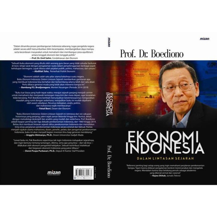Diskon Spesial Mizan Ekonomi Indonesia - Prof. Dr. Boediono Terbaru
