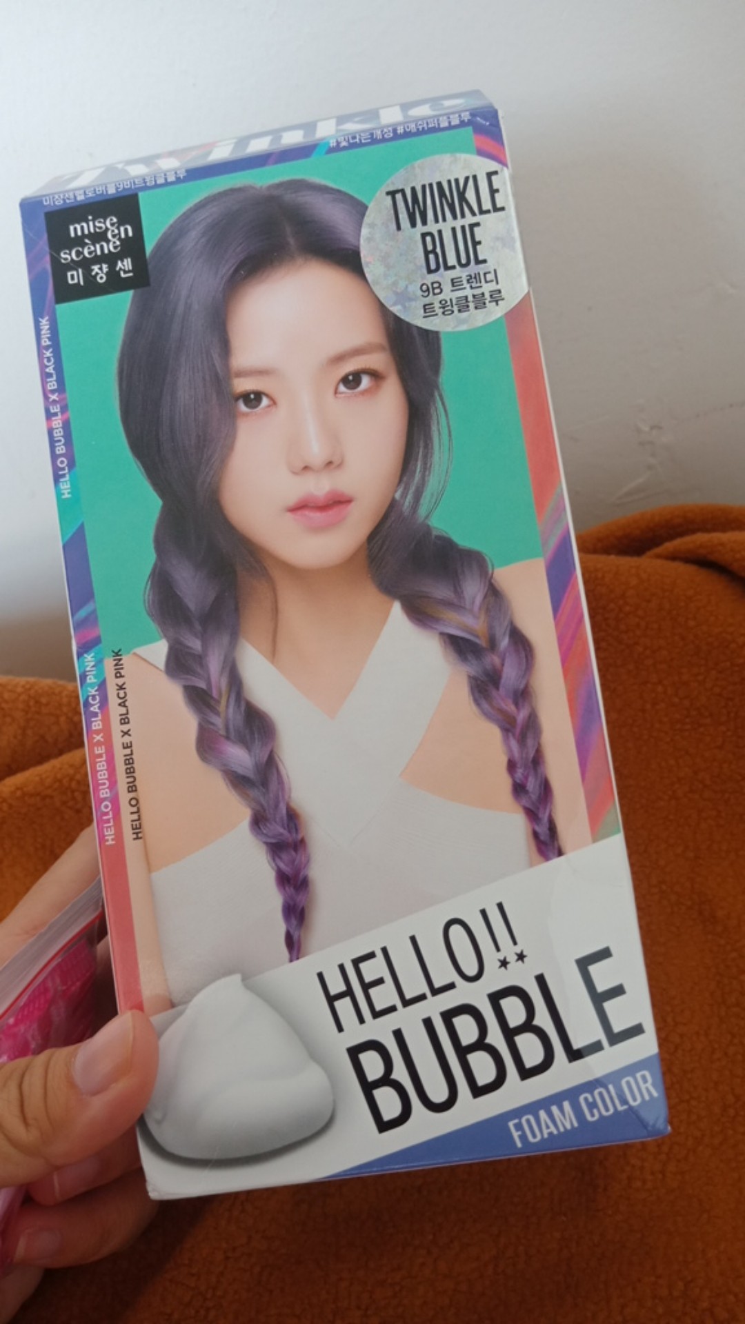 MISE EN SCENE HELLO BUBBLE CAT  RAMBUT  HAIR COLOR BLACKPINK  