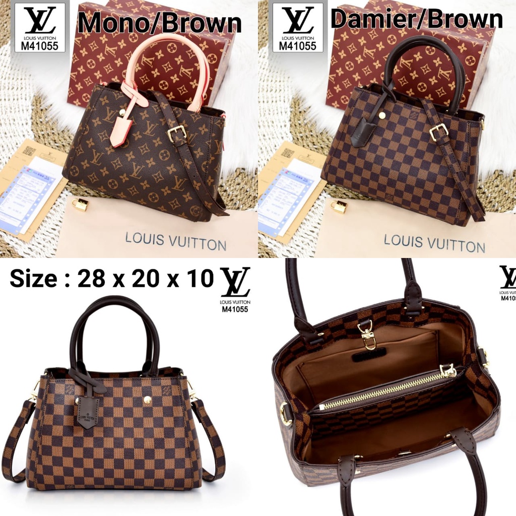 YYY 20 JUN 99  DAMIER Montaigne Top Handle Bag Series  M41055 NO BOX 1KG