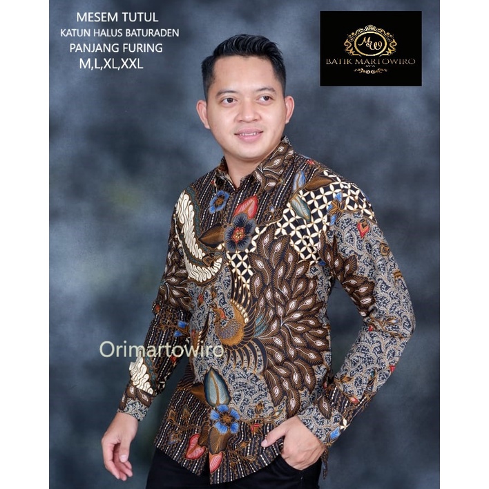 MESEM TUTUL MARTOWIRO KEMEJA BATIK PRIA SOLO LENGAN PANJANG LAPIS FURING ATASAN PREMIUM MODERNABINAYA PUTIH PARAMARTA NAVY KADUNG KULINO PANTARA NAVY KEMBANG KANGEN TRESNO KAMULYAN NEW ARJUNO BIRU KRESNO AJI AJOTASATRU ABANG ASWOMULYO KUNING ASWATOMO BIRU