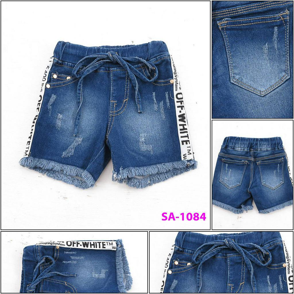 Celana Hot pants Jeans Anak Cewek Top Up[SA1084]