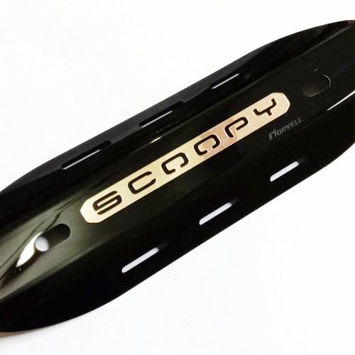 OTOMOTIF AKSESORIS MOTOR NEW SCOOPY 2021 MUFFLER COVER - COVER TUTUP KNALPOT