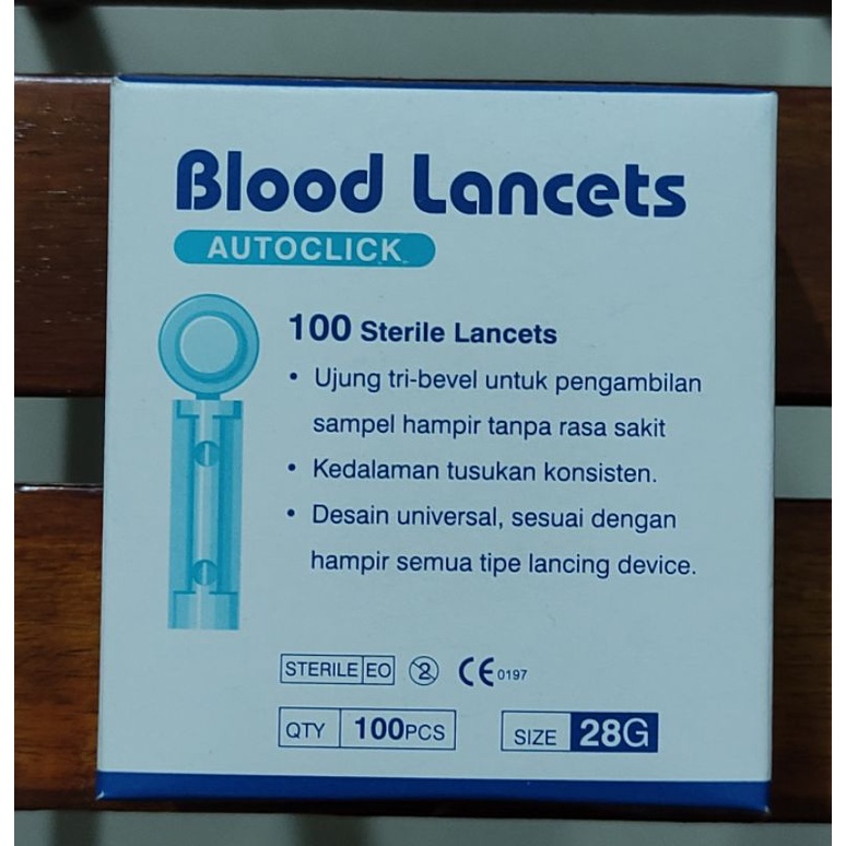 Blood Lancets 28 G One Med 100 Pcs