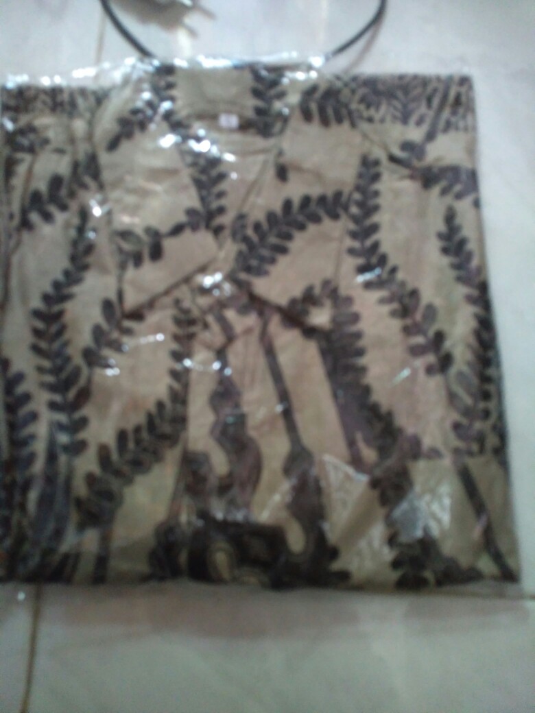 Maura Coupel Batik Couple Keluarga Sania Ruffle Ori Ndoro Jowi Dnt Motif Manuk Tarung