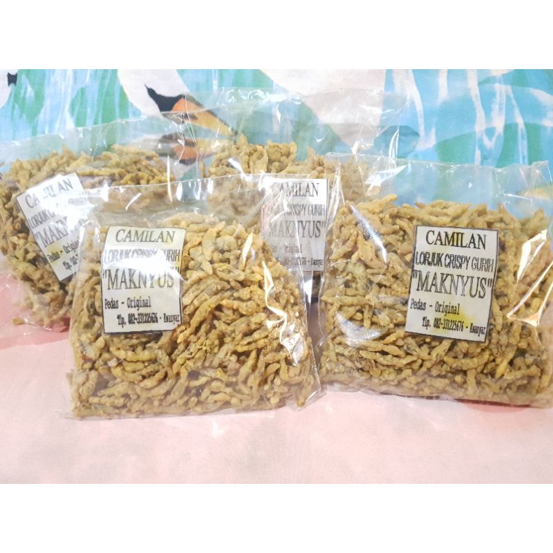 

Kerang bambu krispy / Lorjuk krispy netto 1 kg + packing