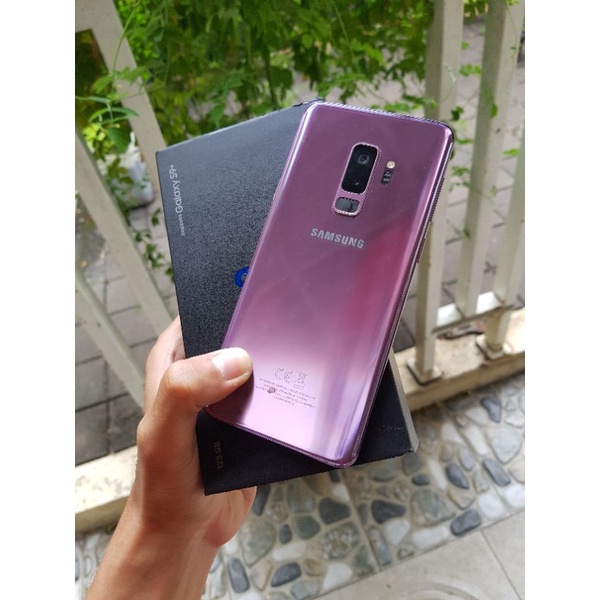 Handphone HP Samsung S9 Plus SEIN 6/128 GB Resmi S9+ Flagship Seken Murah Second Dual Sim