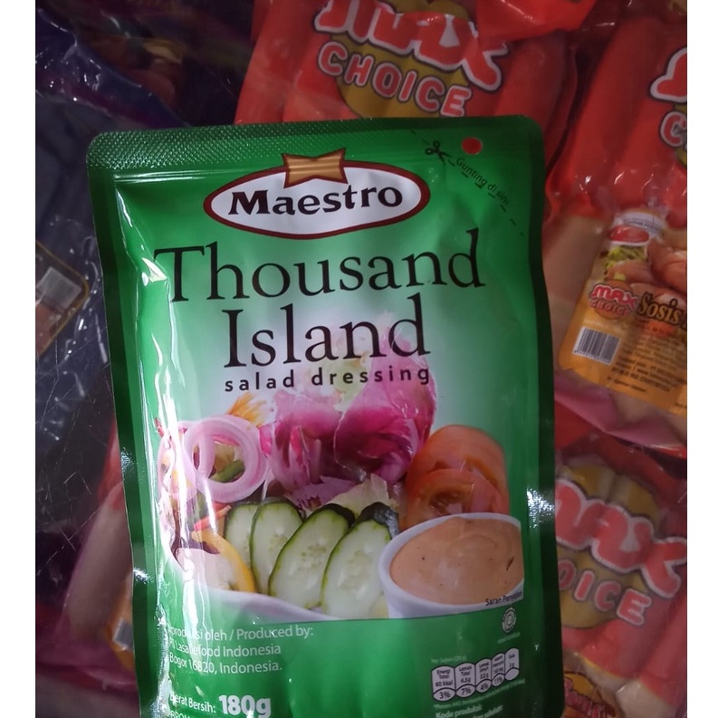 

MAESTRO Thousand Island (Salad Dressing) 180gr