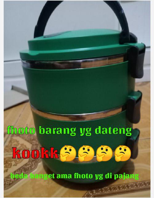 Rantang Susun Bulat Tangung Golden Sunkist Rsbt 9019